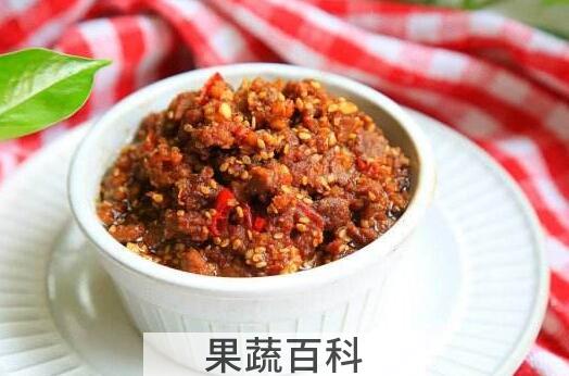 牛肉酱的功效与作用