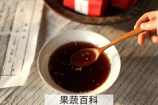 酸梅汤的做法与配方