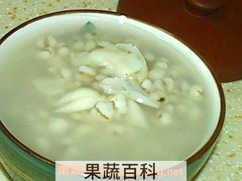 糯米百合粥