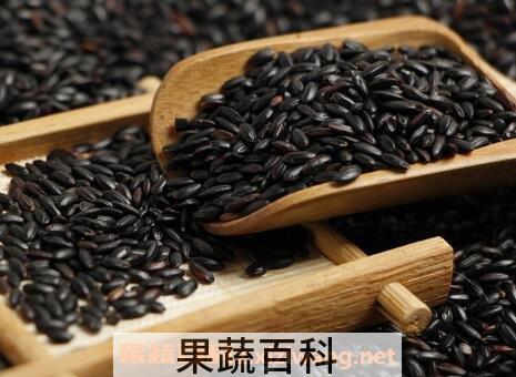 黑米的功效与作用 黑米的药用价值