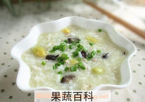 白果瘦肉粥的功效与作用
