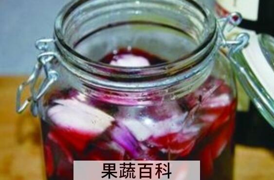 红酒泡洋葱头的功效与作用