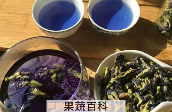 蓝蝴蝶花泡水喝的功效