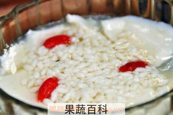 桃花醪糟的功效与作用
