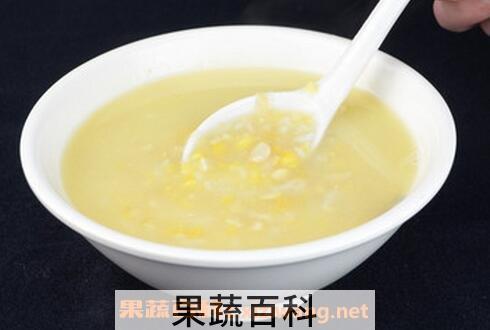 黄豆玉米粥的功效 黄豆玉米粥的材料和做法步骤