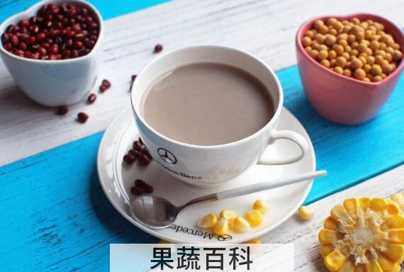 红豆豆浆的功效与禁忌