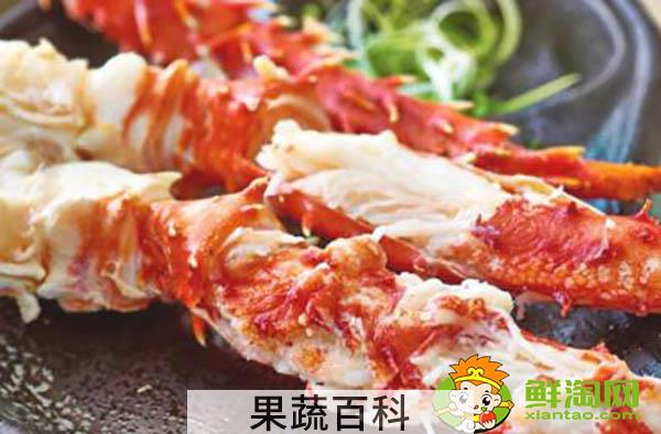 帝王蟹吃的部位图解，帝王蟹哪些不能吃图解