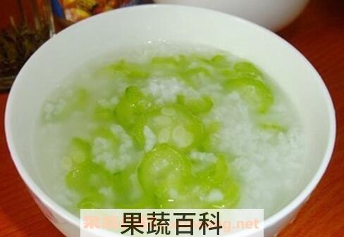 丝瓜粥的功效与作用