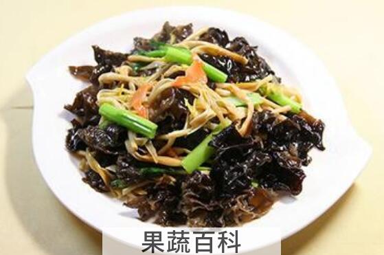 干木耳怎么做才好吃 干木耳的家常做法