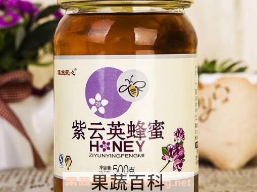 紫云英蜂蜜的功效