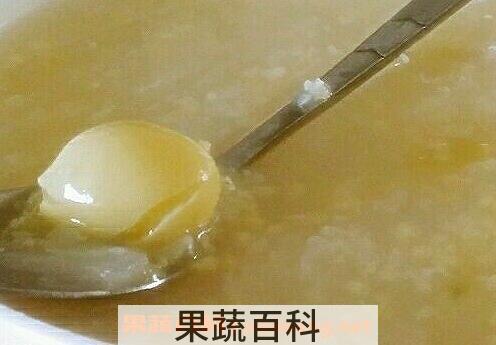 白果小米粥的功效