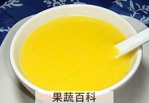 玉米面粥的材料与做法步骤