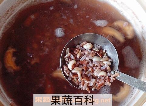 红豆眉豆粥有什么作用