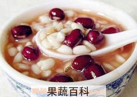 薏米红豆粥的功效和作用