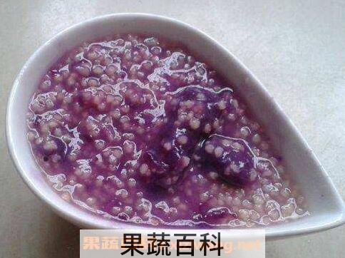 紫薯小米粥的营养价值