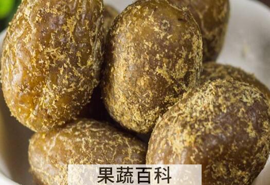 橄榄蜜饯的功效与禁忌