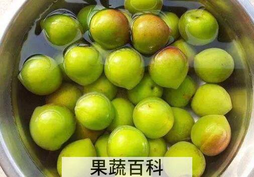 糖腌青梅的功效与作用