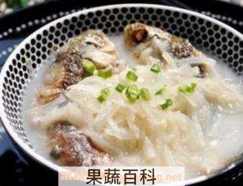 煮萝卜鱼的功效与作用