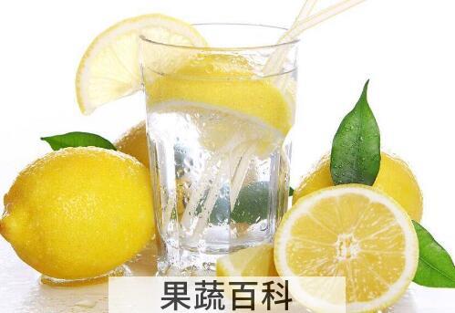 柠檬水的正确泡法及功效