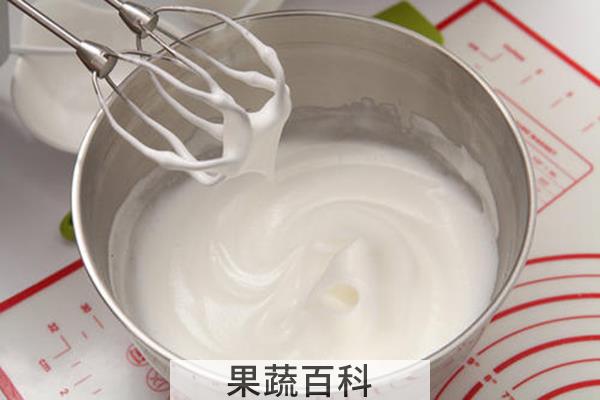 蛋清为什么打不成奶油