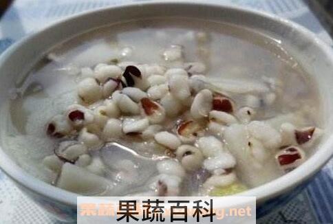 淮山药薏米粥的做法与功效