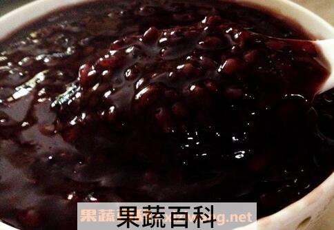黑米粥的功效与做法