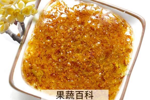 糖桂花泡水喝的功效与作用