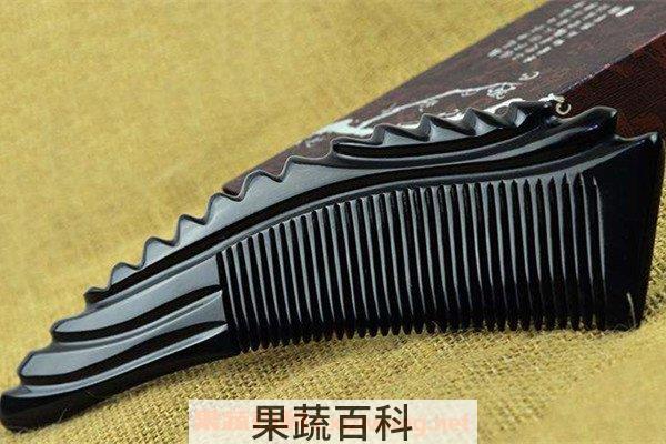 黑牛角梳
