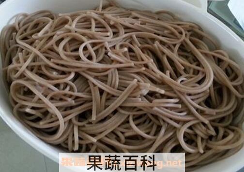 荞麦面的功效与作用
