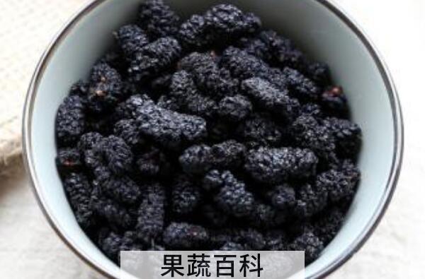 桑椹干泡茶的功效与作用