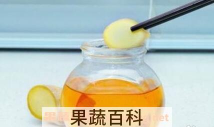 蜂蜜姜水
