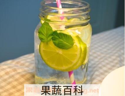 柠檬蜂蜜水