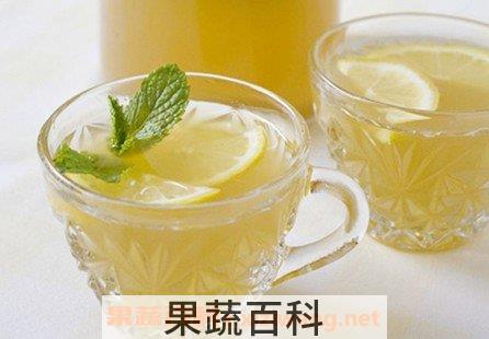 柠檬蜂蜜水