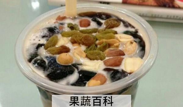 烧仙草奶茶里面有什么