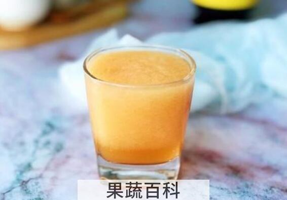 哈密瓜雪梨汁的功效与作用及禁忌
