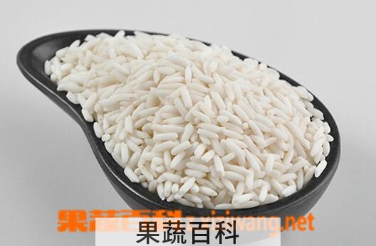 果蔬百科糯米的营养价值与功效
