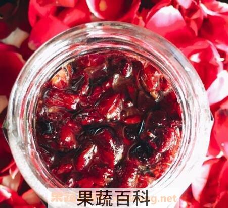 蜂蜜玫瑰酱