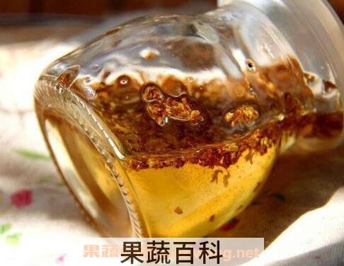 自制桂花蜂蜜