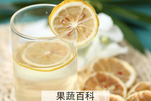 干柠檬片泡水的好处