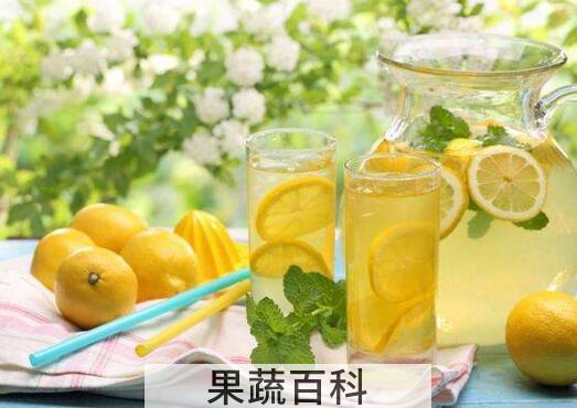 喝柠檬水有什么作用 柠檬水的药用价值
