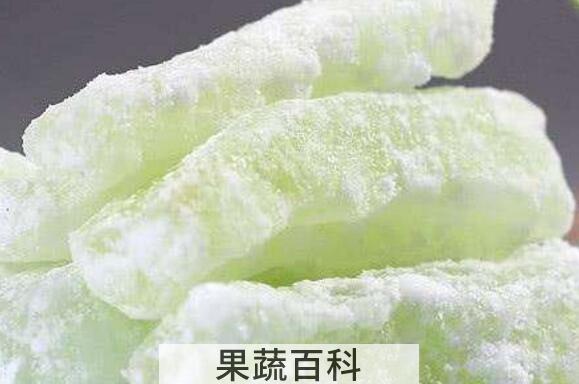 冬瓜糖泡水的功效和作用
