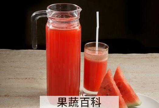 如何正确的榨西瓜汁 西瓜汁怎么做最好喝