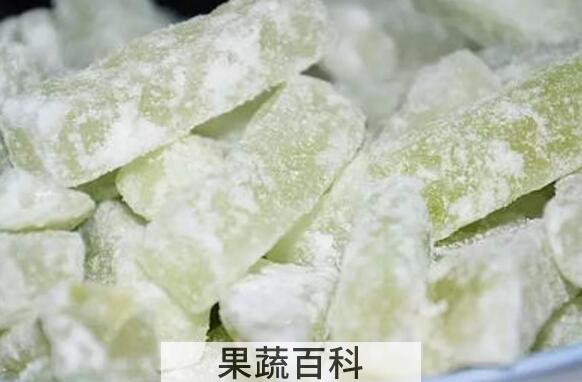冬瓜糖的功效与作用与禁忌