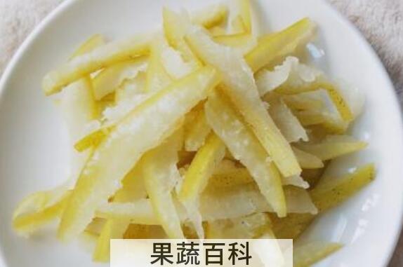 柚子皮糖的制作方法窍门