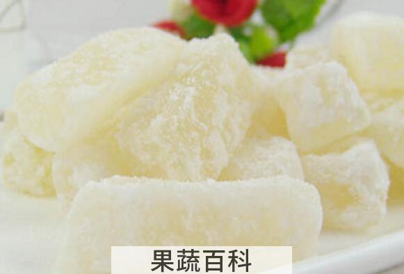 冬瓜糖的功效 冬瓜糖的副作用