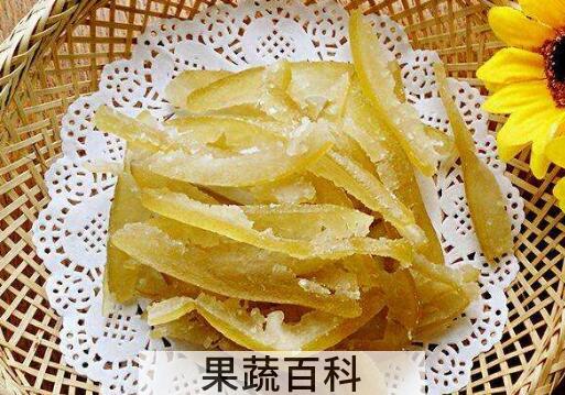 柚子皮糖的功效与作用