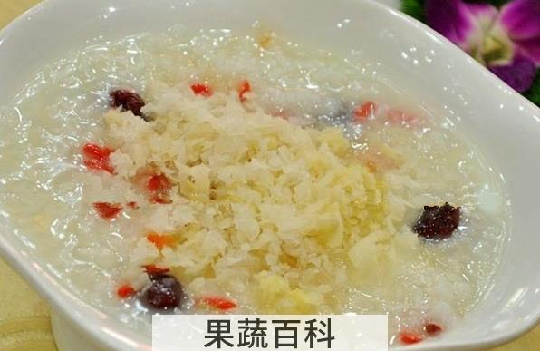 果蔬百科燕窝冰糖粥的做法与功效