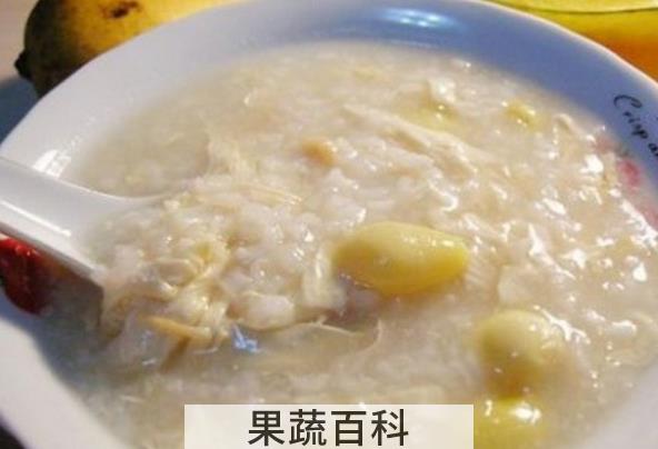 果蔬百科扁豆白果糯米粥