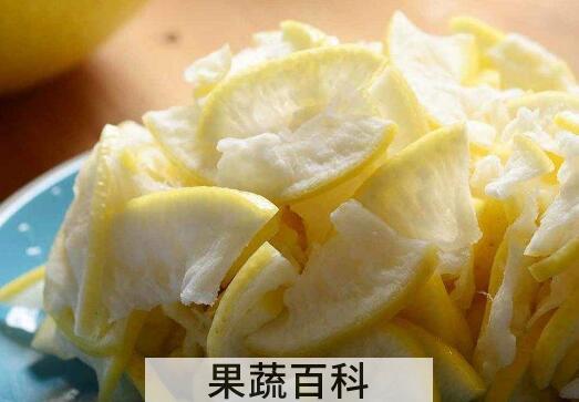 糖腌柚子皮的功效与作用