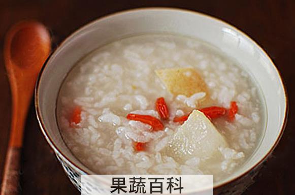 果蔬百科百合雪梨粥的做法与功效